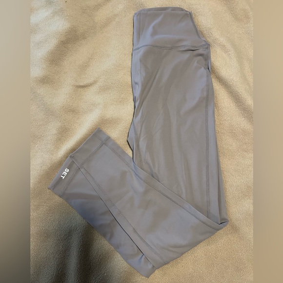 SET Active Pants - SET Active Sportbody Leggings Color Stone Size XL NWT